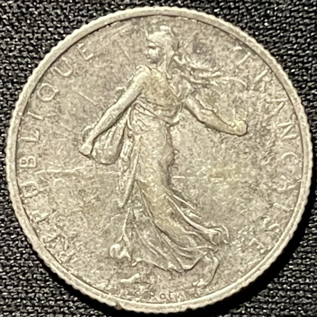 紫瑗钱币——第262期拍卖 法国 1916年 播种女神 1法郎 5克 0.835银 