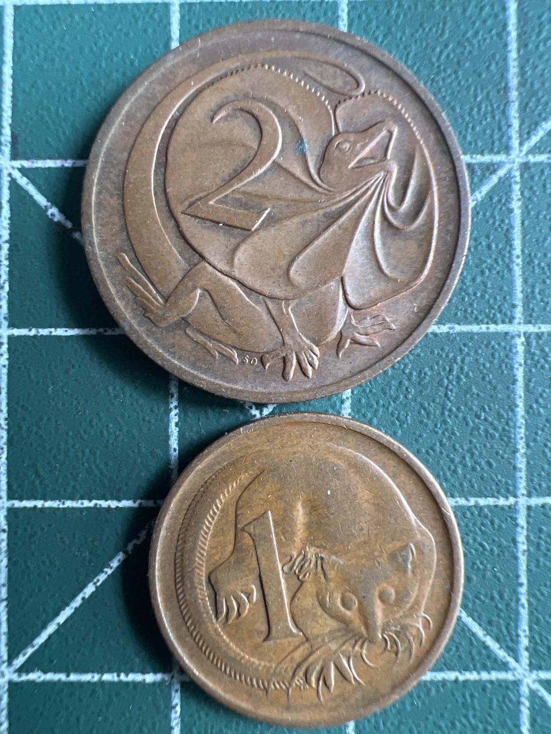 泡泡堂第226期  世界硬币邮票 （无押金，无佣金，捡漏，全场20包邮，偏远地区除外） 澳大利亚一对