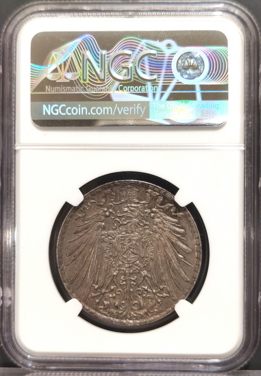 博洋堂世界钱币拍卖第016期（全场包邮） NGC MS63 德国1890年柏林射击节银章 唯一记录 冠军分 此枚有同款金章 63分同款金章2021年11月7日以51000元竞拍成交 银章和金章一样少见