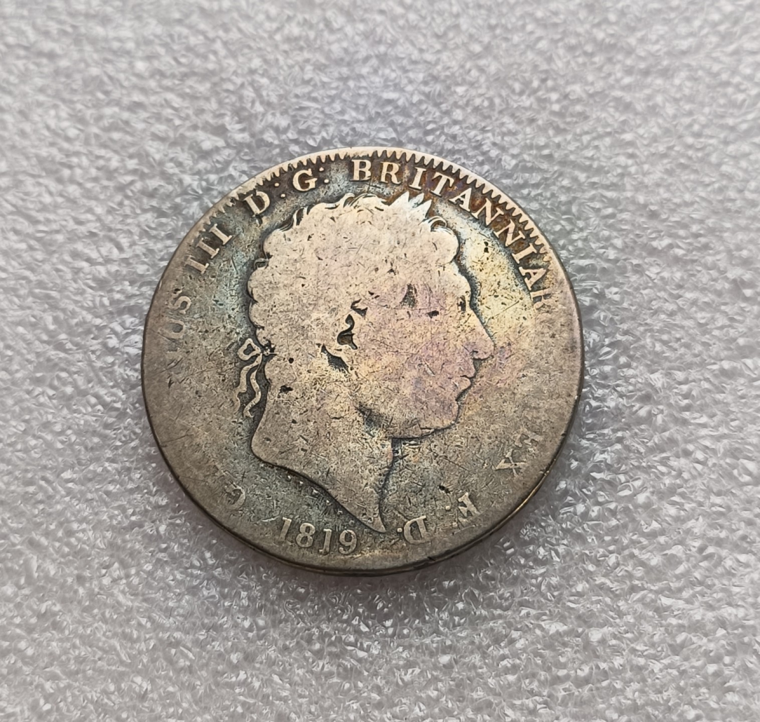 瓶子🏺第79期拍卖会 英国1819年乔治三世1克朗银币