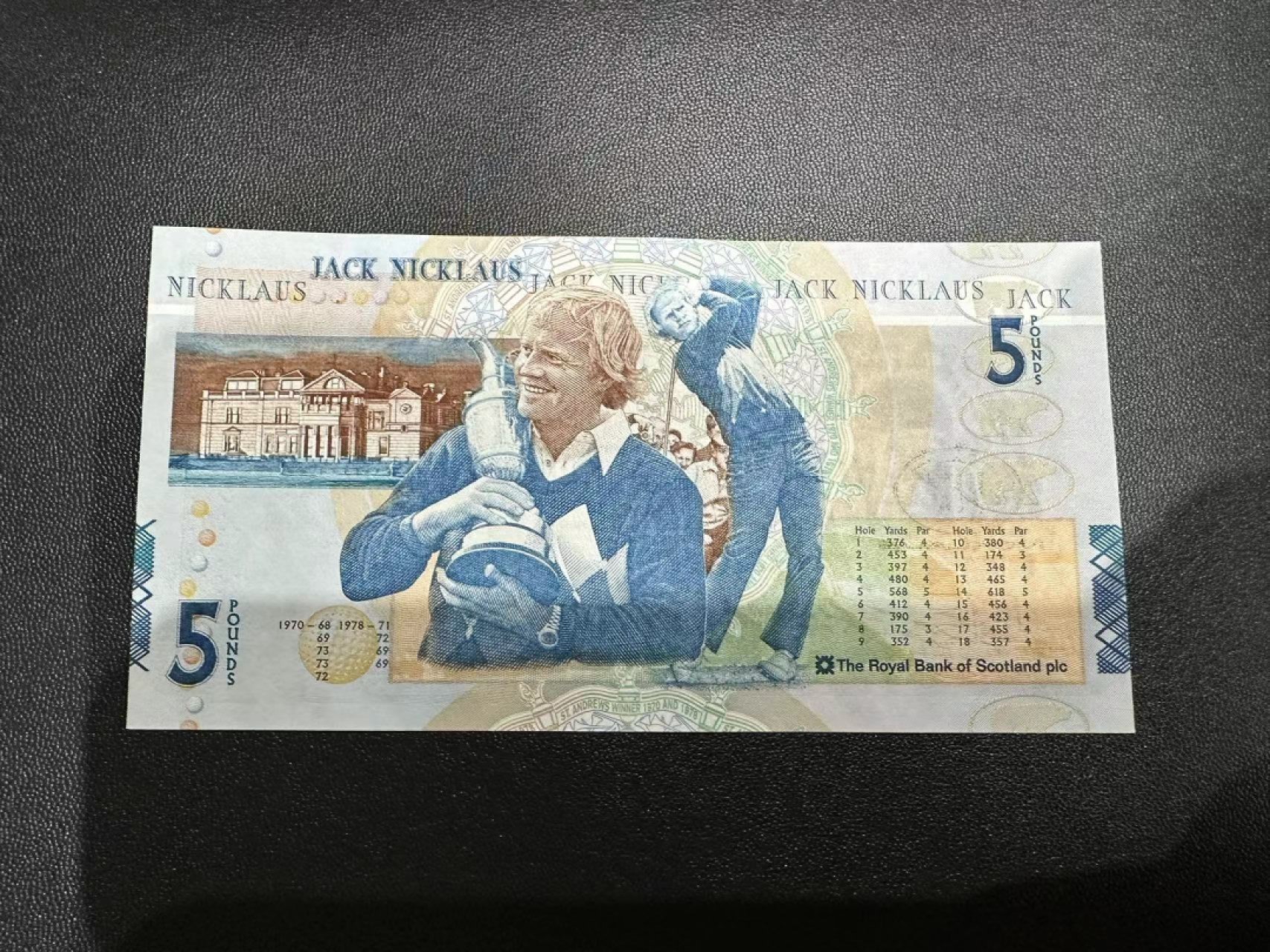 《外钞收藏家》第二百四十一期 2005年苏格兰5镑 纪念钞 全新UNC