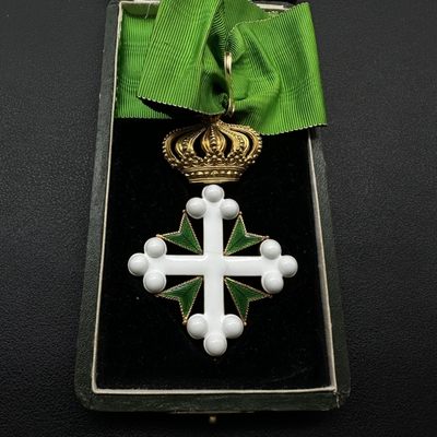 勋章交易所2月19日专场 意大利指挥官级圣莫瑞斯及拉萨路勋章（金制）