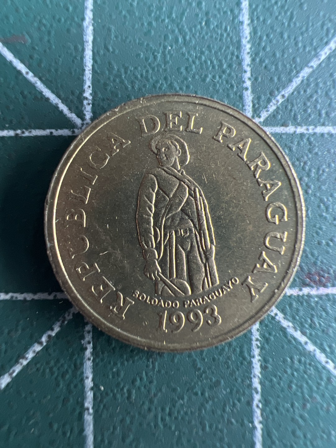 泡泡堂第226期  世界硬币邮票 （无押金，无佣金，捡漏，全场20包邮，偏远地区除外） 巴拉圭一瓜拉尼