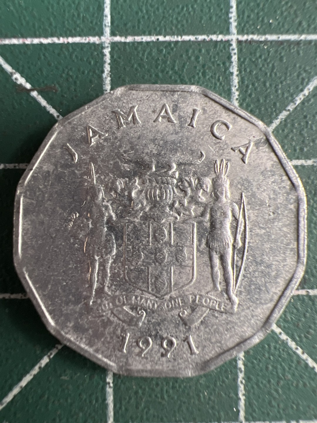 泡泡堂第229期  世界硬币邮票 （无押金，无佣金，捡漏，全场20包邮，偏远地区除外） 牙买加一分