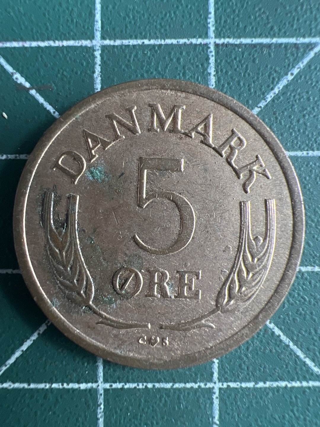 泡泡堂第229期  世界硬币邮票 （无押金，无佣金，捡漏，全场20包邮，偏远地区除外） 丹麦5欧尔