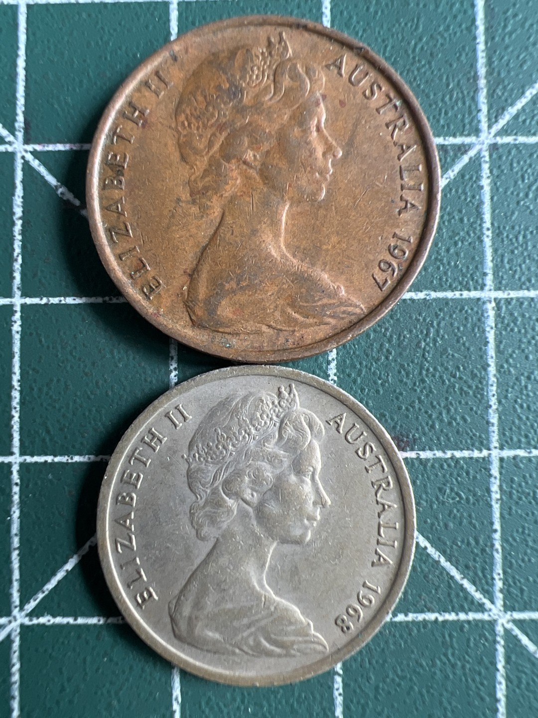 泡泡堂第229期  世界硬币邮票 （无押金，无佣金，捡漏，全场20包邮，偏远地区除外） 澳大利亚一对