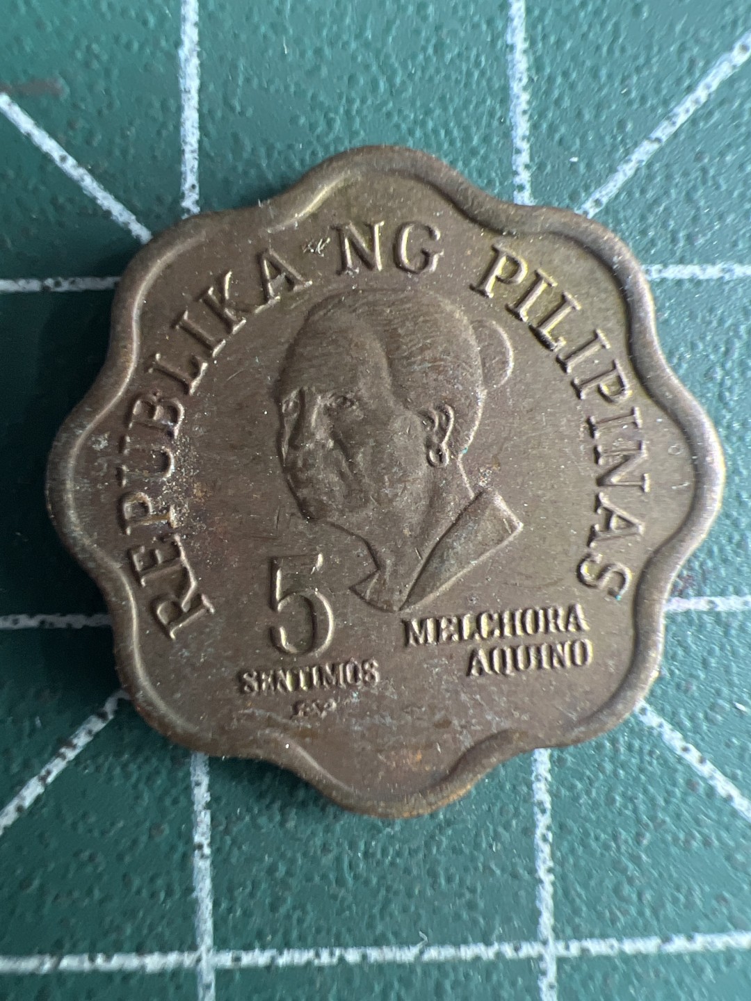 泡泡堂第229期  世界硬币邮票 （无押金，无佣金，捡漏，全场20包邮，偏远地区除外） 菲律宾五分