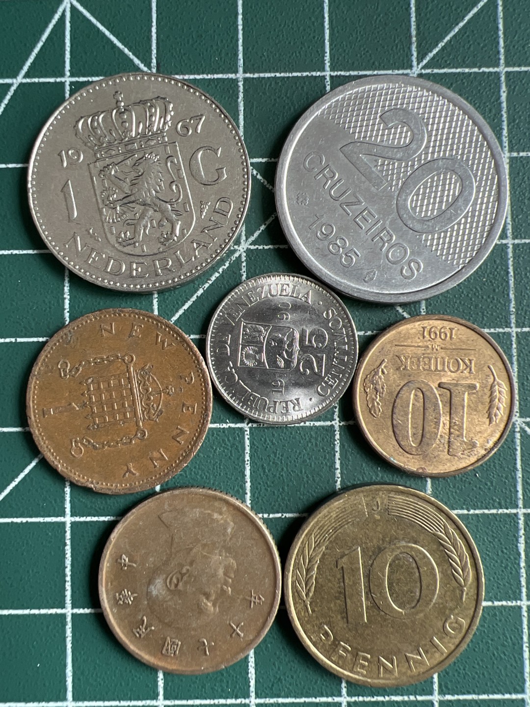 泡泡堂第229期  世界硬币邮票 （无押金，无佣金，捡漏，全场20包邮，偏远地区除外） 硬币一袋五