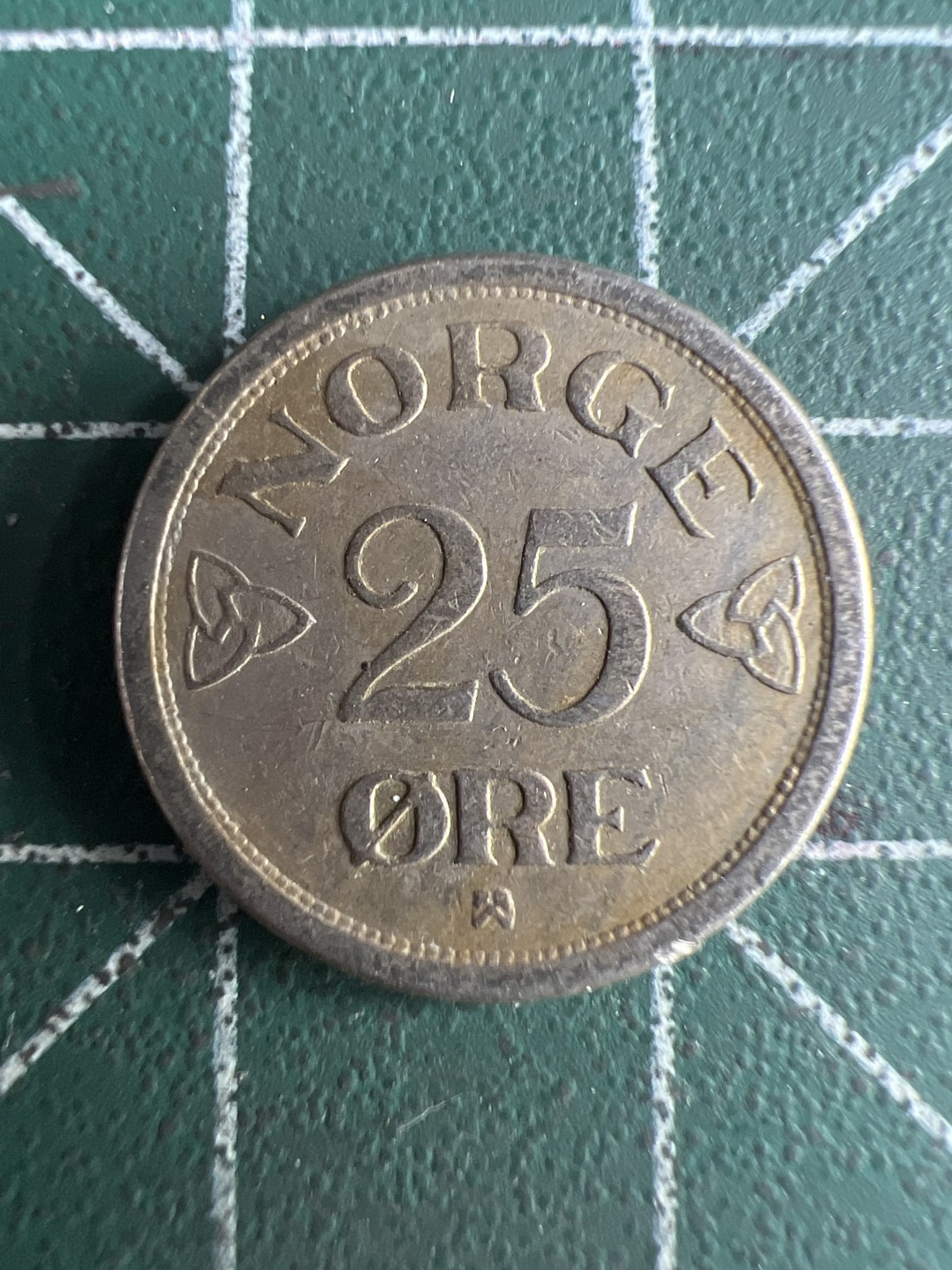 泡泡堂第230期  世界硬币邮票 （无押金，无佣金，捡漏，全场20包邮，偏远地区除外） 挪威25欧尔