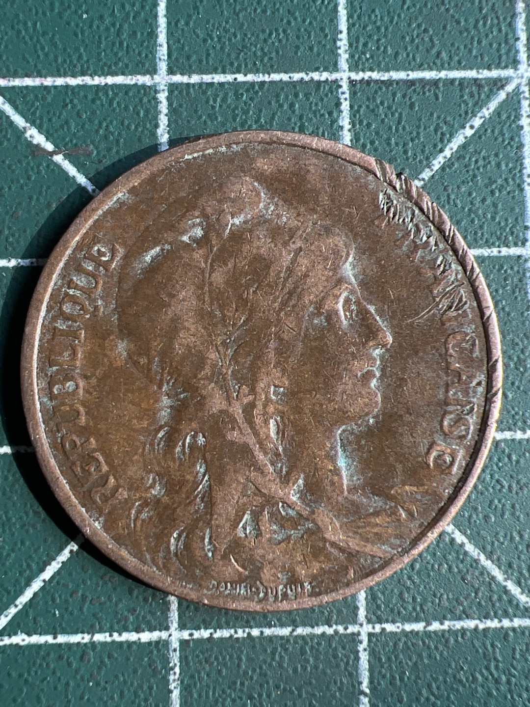 泡泡堂微拍第六十五幕硬币捡漏可累计专场👿👿，零佣金，零押金，累计满二十元包邮，接受代拍业务 法国1916年10分铜币