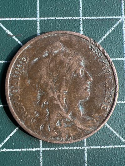 泡泡堂微拍第六十五幕硬币捡漏可累计专场👿👿，零佣金，零押金，累计满二十元包邮，接受代拍业务 - 法国1916年10分铜币