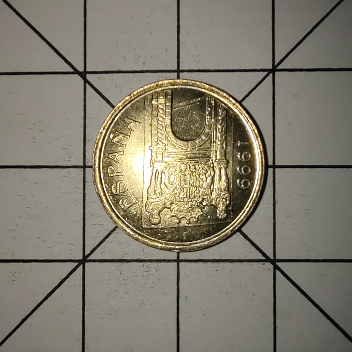 收藏之家世界硬币第9期(满20包邮，可多场累计。捡漏，无押金，无佣金) 西班牙5比塞塔1999年