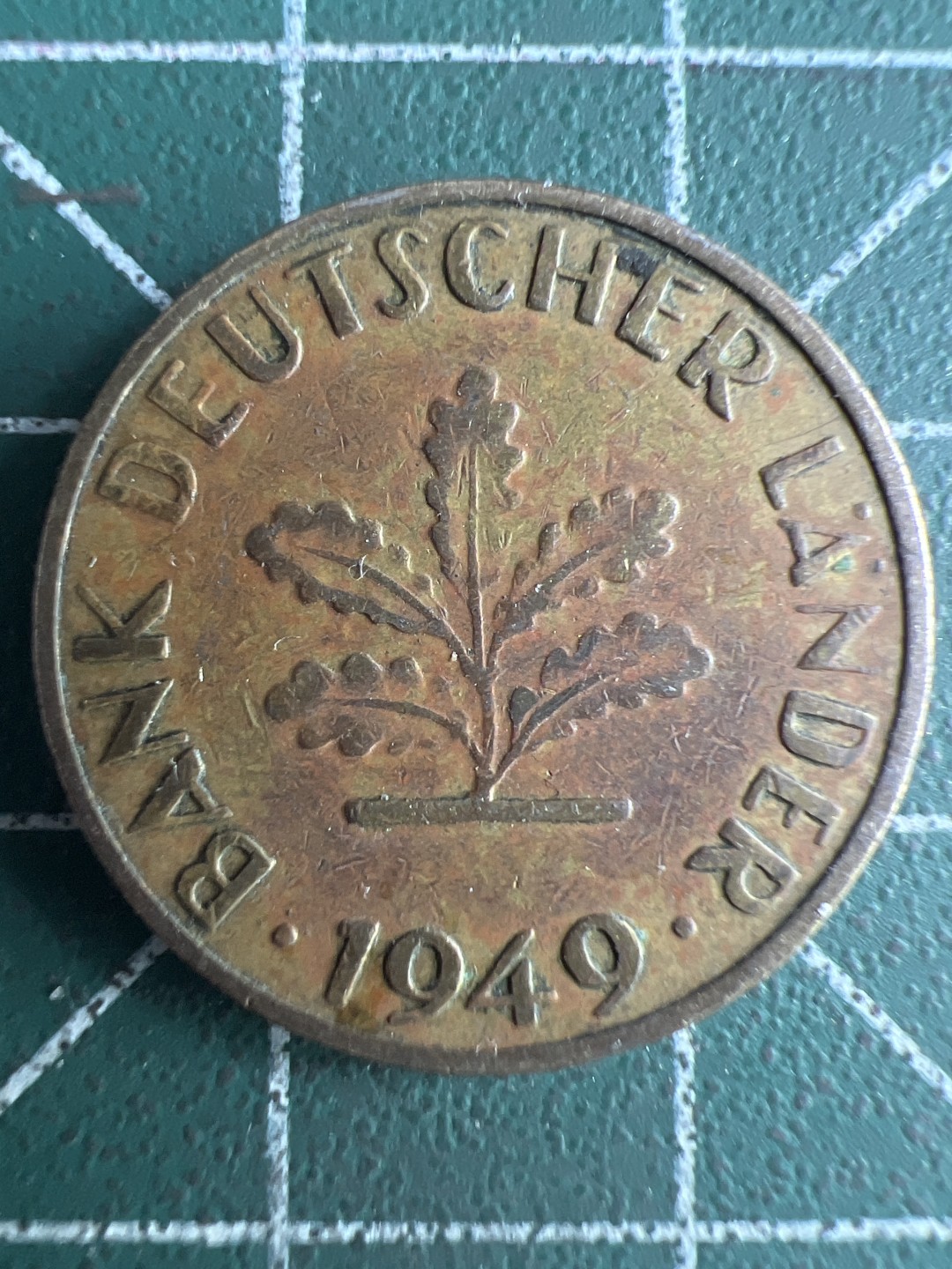 泡泡堂微拍第六十六幕硬币捡漏可累计专场👿👿，零佣金，零押金，累计满二十元包邮，接受代拍业务 德国1949年十分