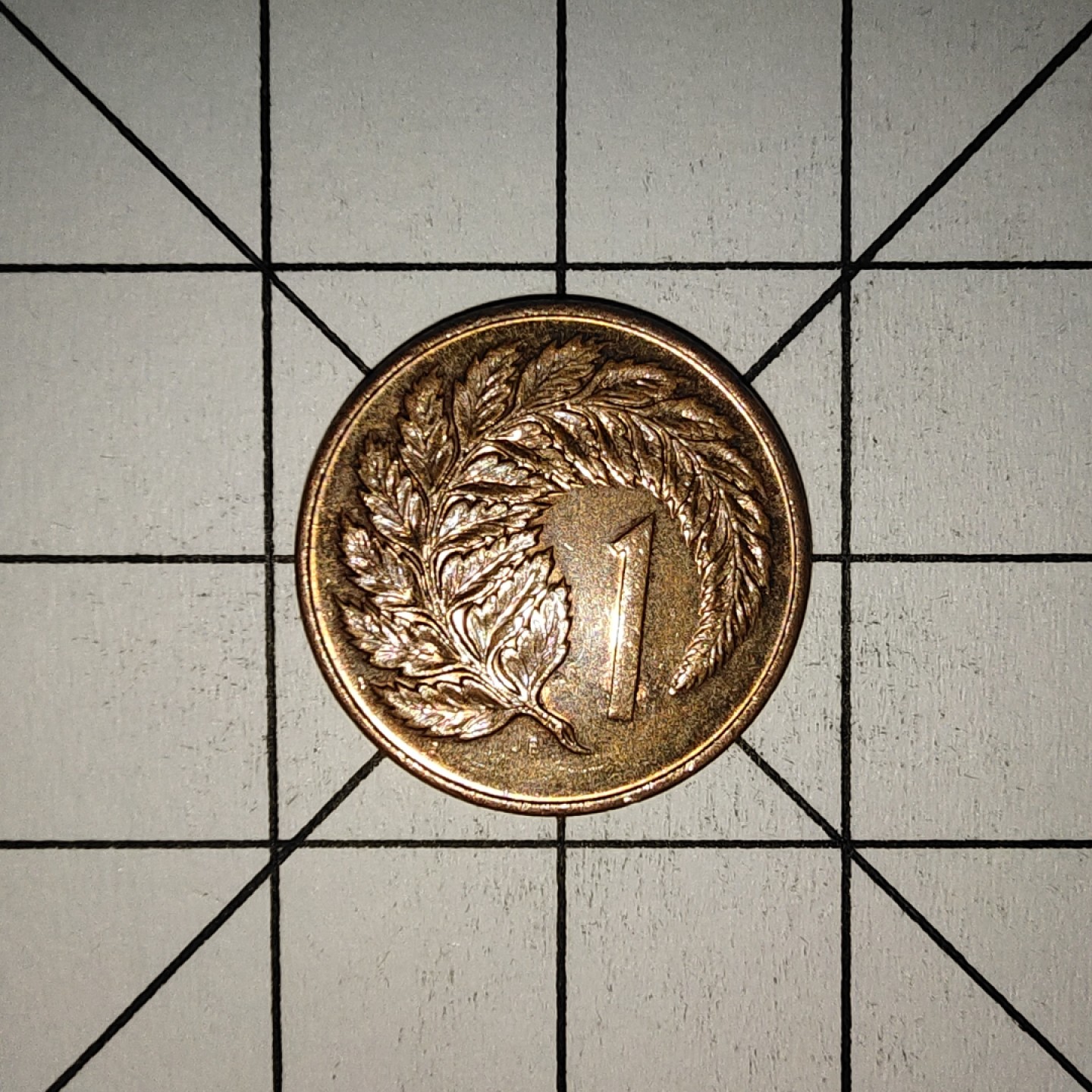 收藏之家世界硬币第9期(满20包邮，可多场累计。捡漏，无押金，无佣金) 新西兰1分1984年