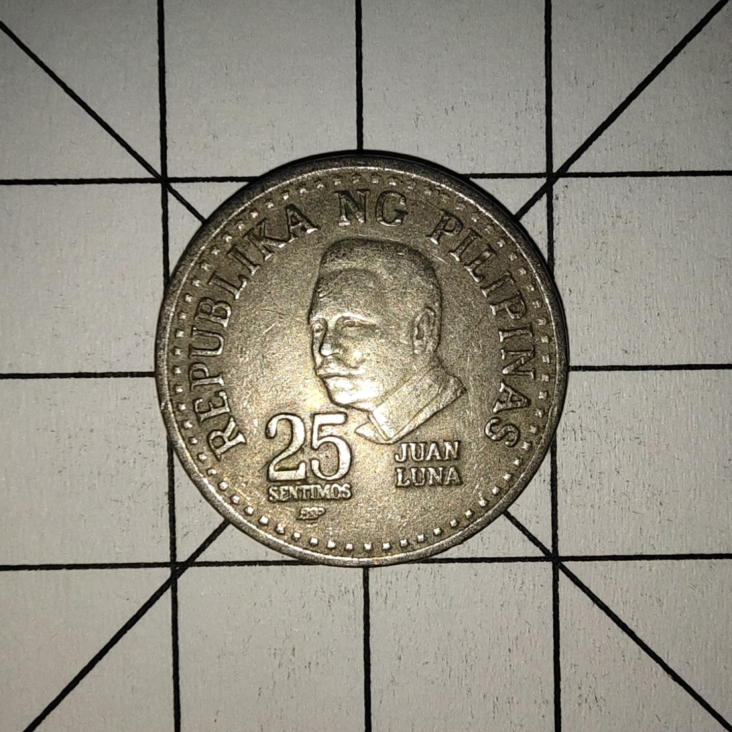 收藏之家世界硬币第9期(满20包邮，可多场累计。捡漏，无押金，无佣金) 菲律宾25分1982年