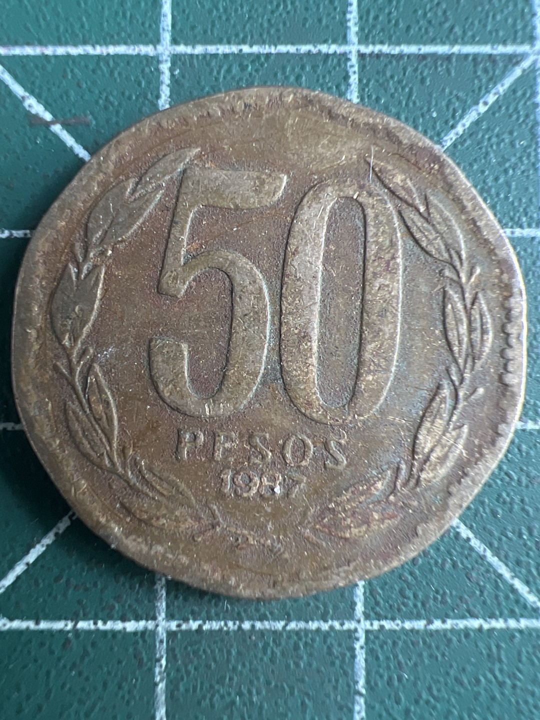 泡泡堂微拍第六十六幕硬币捡漏可累计专场👿👿，零佣金，零押金，累计满二十元包邮，接受代拍业务 智利50比索