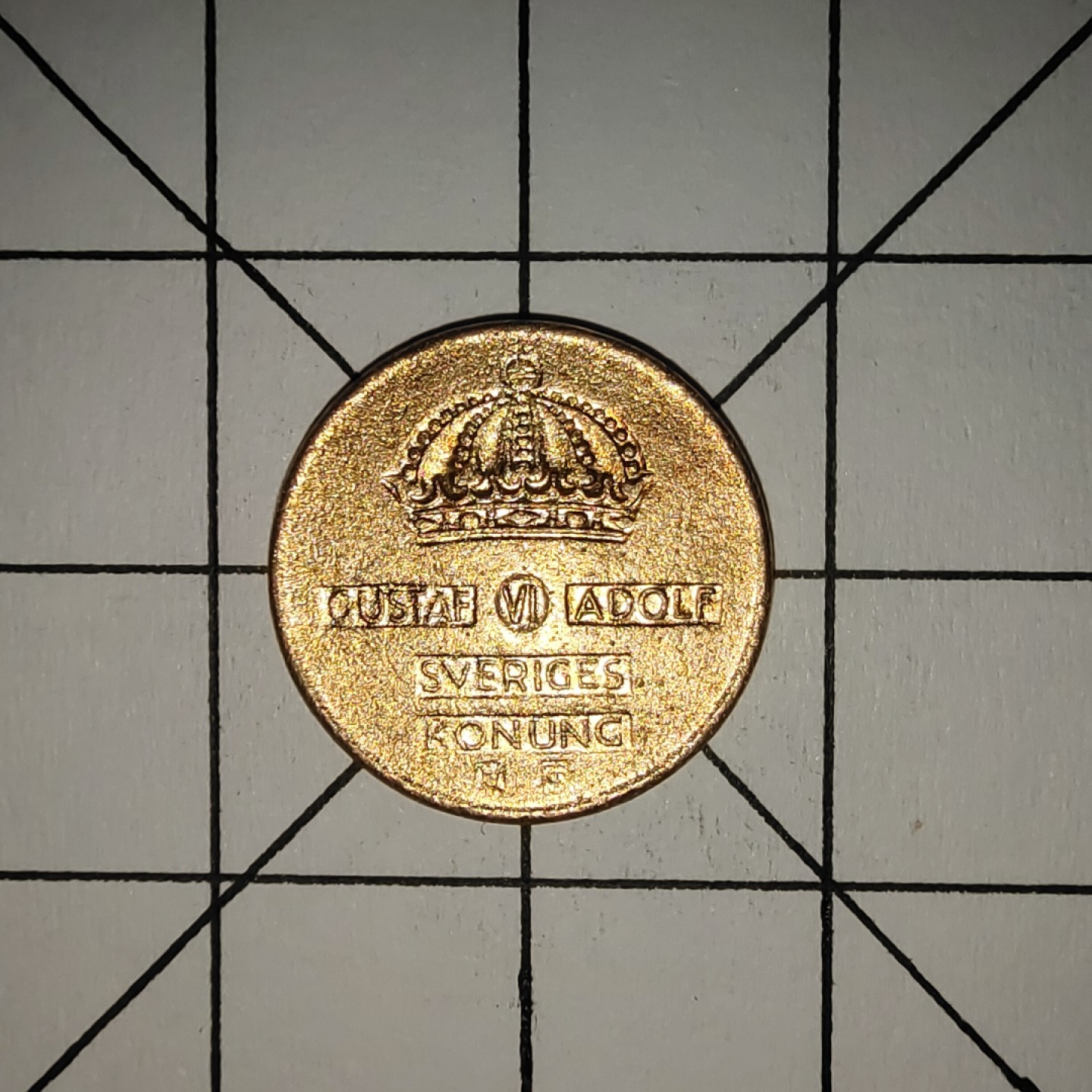 收藏之家世界硬币第9期(满20包邮，可多场累计。捡漏，无押金，无佣金) 瑞典1欧尔1959年