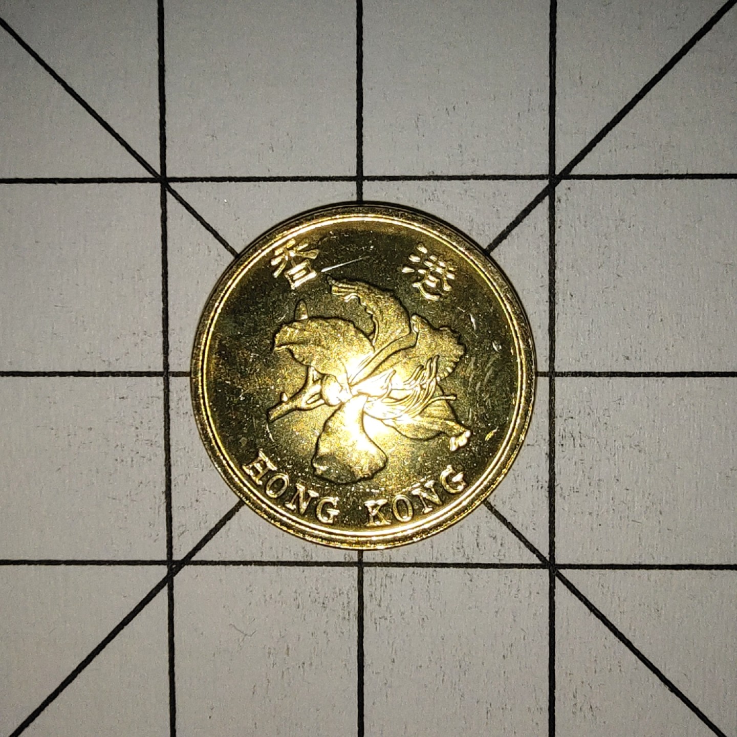 收藏之家世界硬币第9期(满20包邮，可多场累计。捡漏，无押金，无佣金) 香港1毫2017年