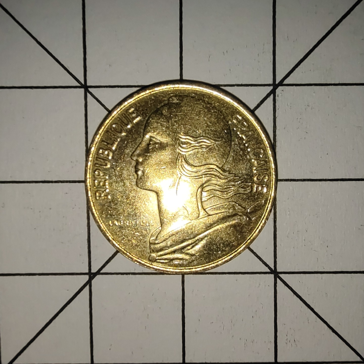 收藏之家世界硬币第9期(满20包邮，可多场累计。捡漏，无押金，无佣金) 法国10生丁麦穗女神1998年