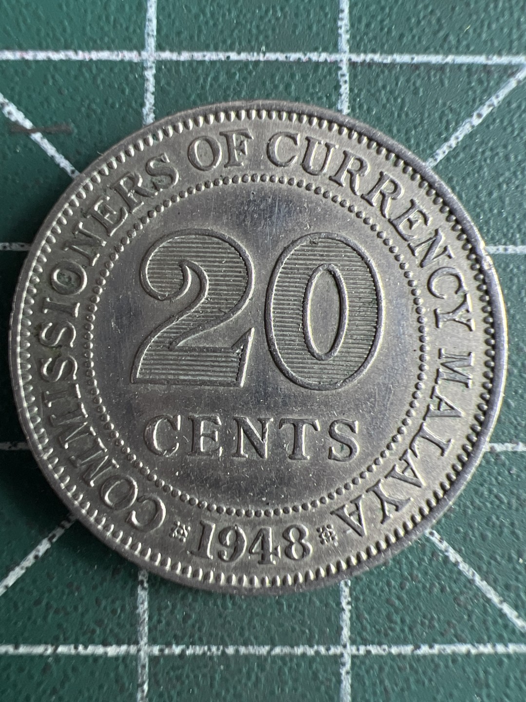 泡泡堂微拍第六十六幕硬币捡漏可累计专场👿👿，零佣金，零押金，累计满二十元包邮，接受代拍业务 英属马来亚20分