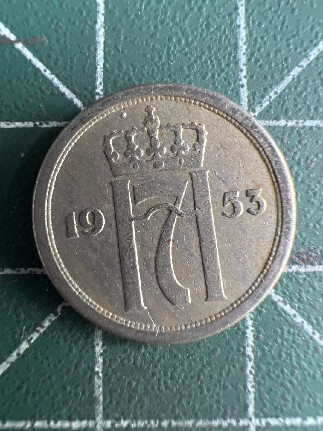 泡泡堂第230期  世界硬币邮票 （无押金，无佣金，捡漏，全场20包邮，偏远地区除外） 挪威25欧尔