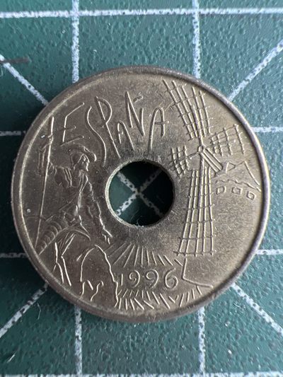 泡泡堂第307期  世界硬币 （无押金，捡漏，全场20包邮，偏远地区除外，接收代拍业务） - 西班牙25比塞塔