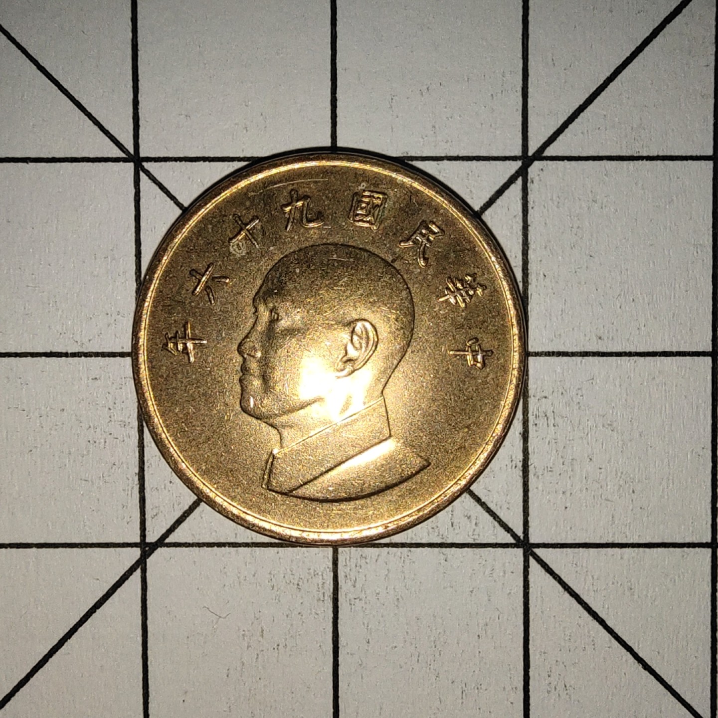 收藏之家世界硬币第9期(满20包邮，可多场累计。捡漏，无押金，无佣金) 台湾1圆中华民国九十六年