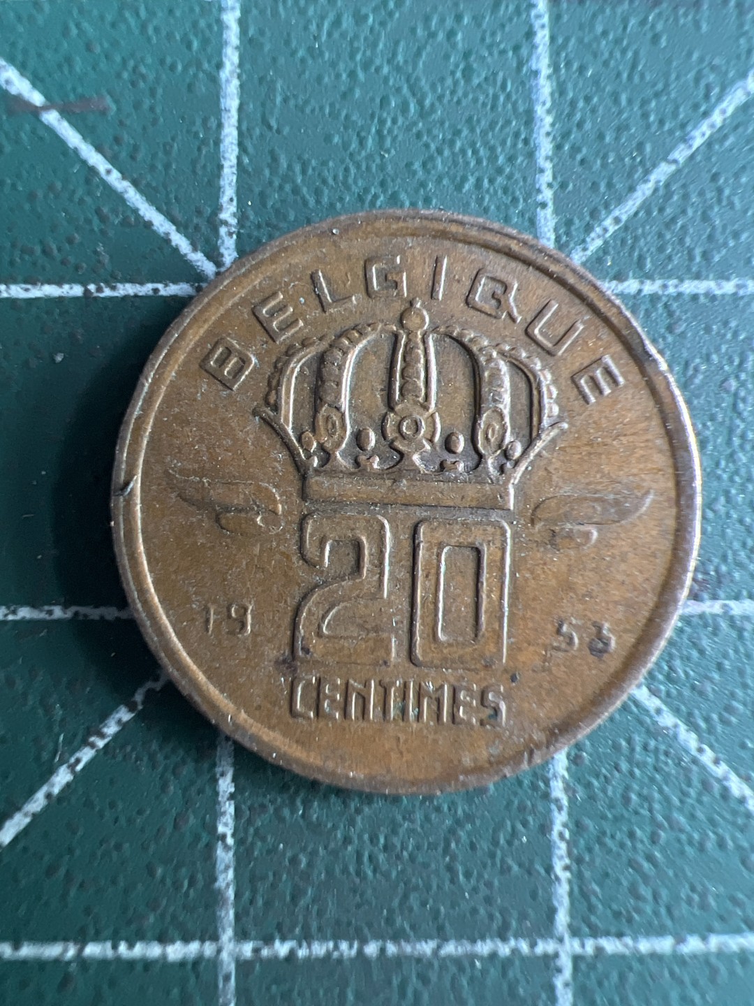 泡泡堂第230期  世界硬币邮票 （无押金，无佣金，捡漏，全场20包邮，偏远地区除外） 比利时20分 