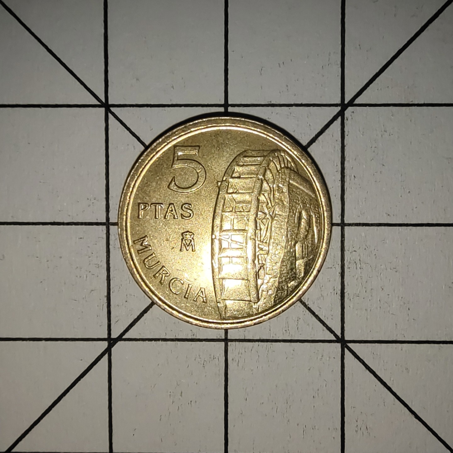 收藏之家世界硬币第9期(满20包邮，可多场累计。捡漏，无押金，无佣金) 西班牙5比塞塔1999年