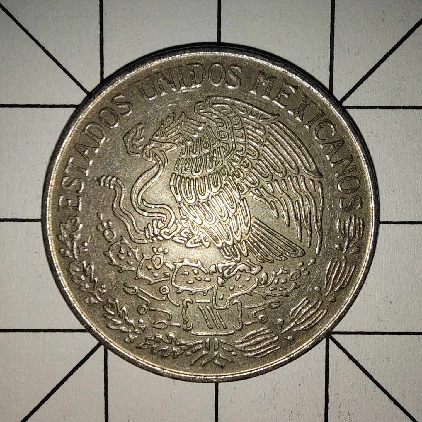 收藏之家世界硬币第9期(满20包邮，可多场累计。捡漏，无押金，无佣金) 墨西哥1比索1970年