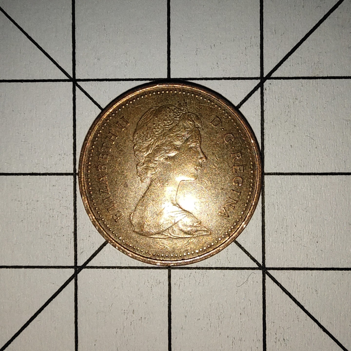 收藏之家世界硬币第9期(满20包邮，可多场累计。捡漏，无押金，无佣金) 加拿大1分1980年