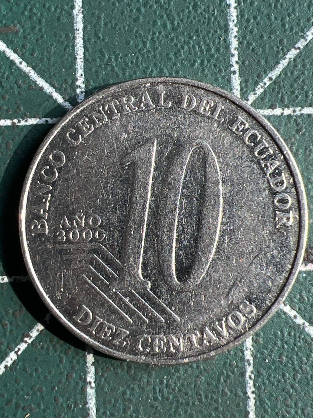 泡泡堂微拍第六十四幕硬币捡漏可累计专场👿👿，零佣金，零押金，累计满二十元包邮，接受代拍业务 厄瓜多尔10分