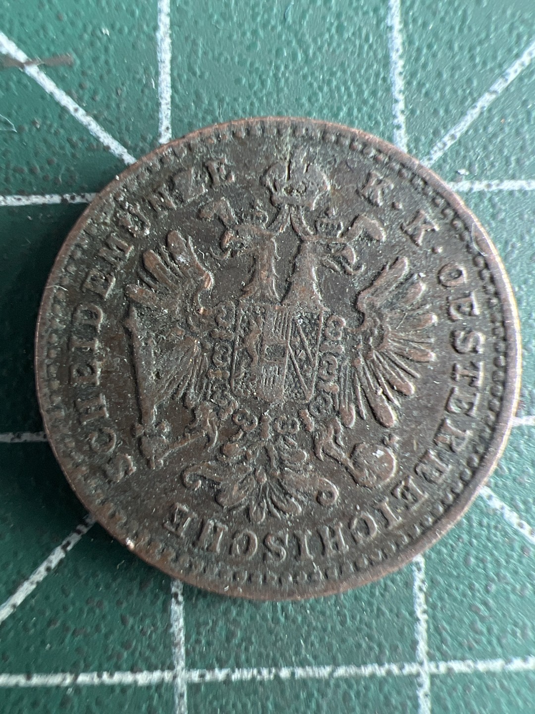 泡泡堂微拍第六十五幕硬币捡漏可累计专场👿👿，零佣金，零押金，累计满二十元包邮，接受代拍业务 奥地利1克洛泽老铜币