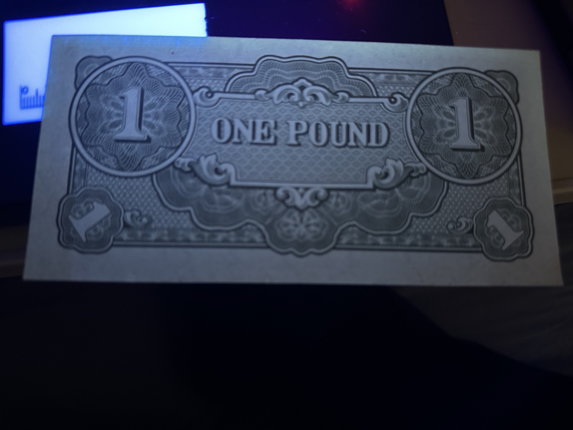 《外钞收藏家》第二百四十二期（连拍场） 日本大洋洲军票1镑 近全新