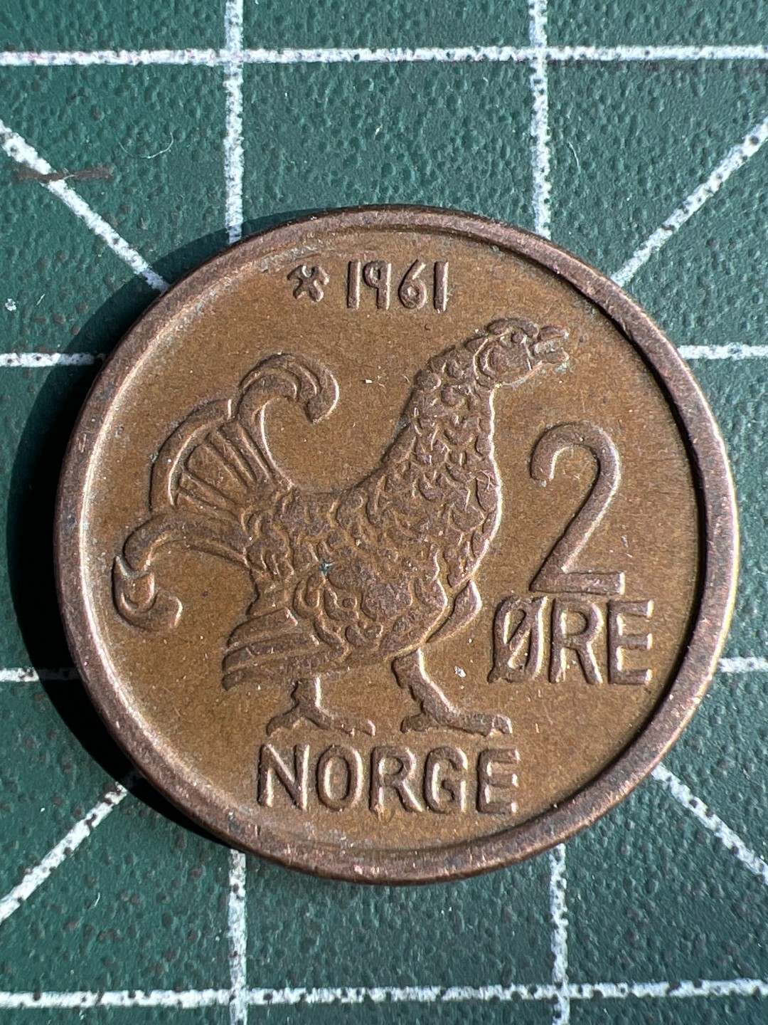 泡泡堂微拍第六十五幕硬币捡漏可累计专场👿👿，零佣金，零押金，累计满二十元包邮，接受代拍业务 挪威2欧尔铜币