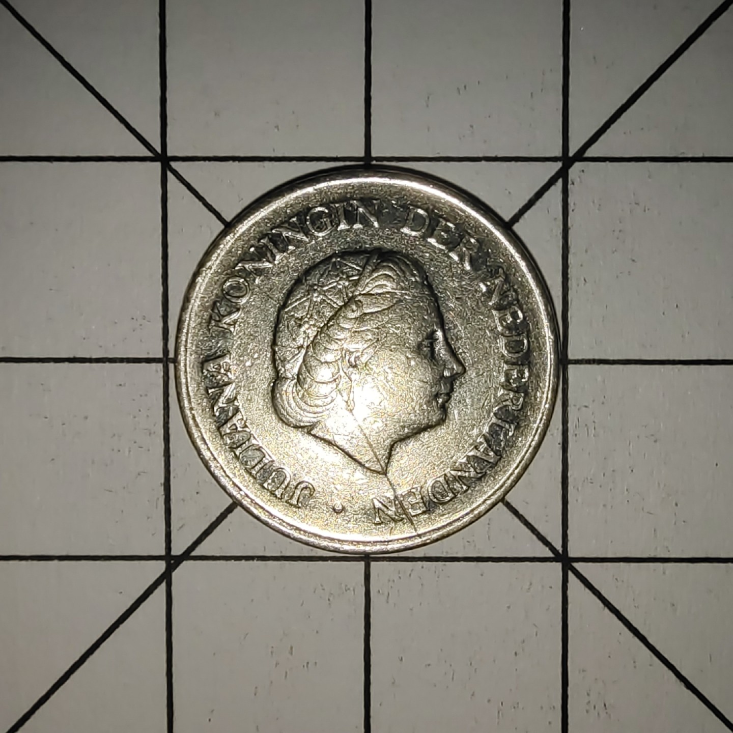 收藏之家世界硬币第9期(满20包邮，可多场累计。捡漏，无押金，无佣金) 荷兰25分1971年