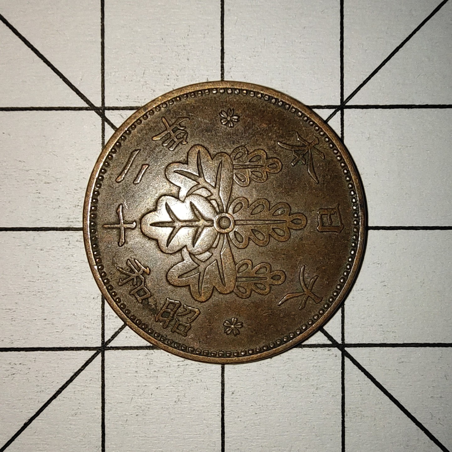 收藏之家世界硬币第9期(满20包邮，可多场累计。捡漏，无押金，无佣金) 日本1钱昭和十二年