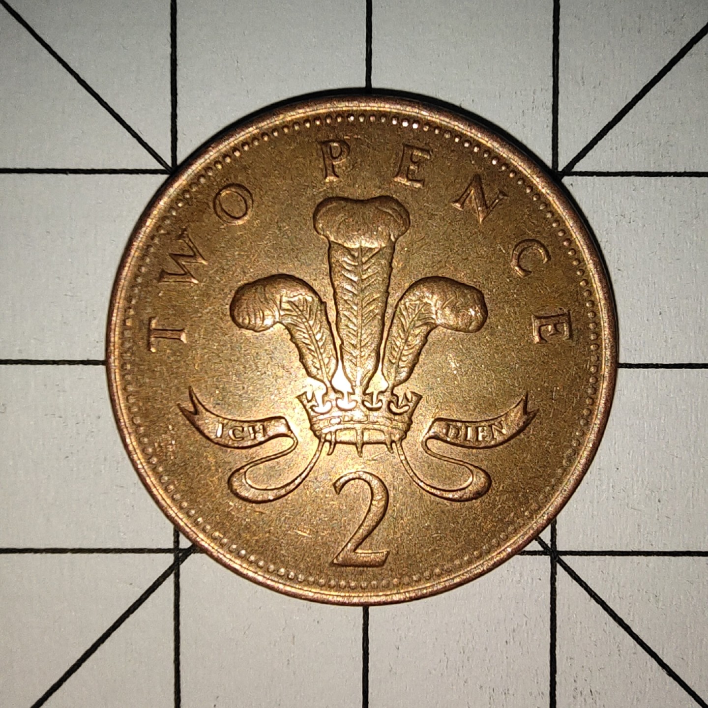 收藏之家世界硬币第9期(满20包邮，可多场累计。捡漏，无押金，无佣金) 英国2便士1997年