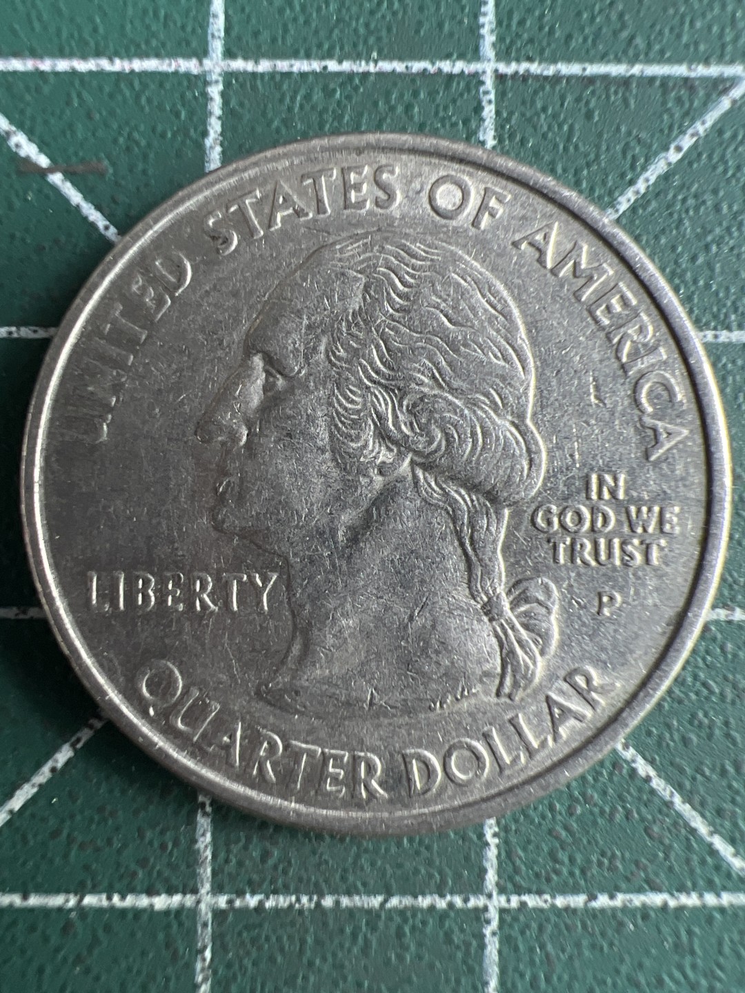 泡泡堂微拍第六十六幕硬币捡漏可累计专场👿👿，零佣金，零押金，累计满二十元包邮，接受代拍业务 美国25美分弗吉尼亚州州币