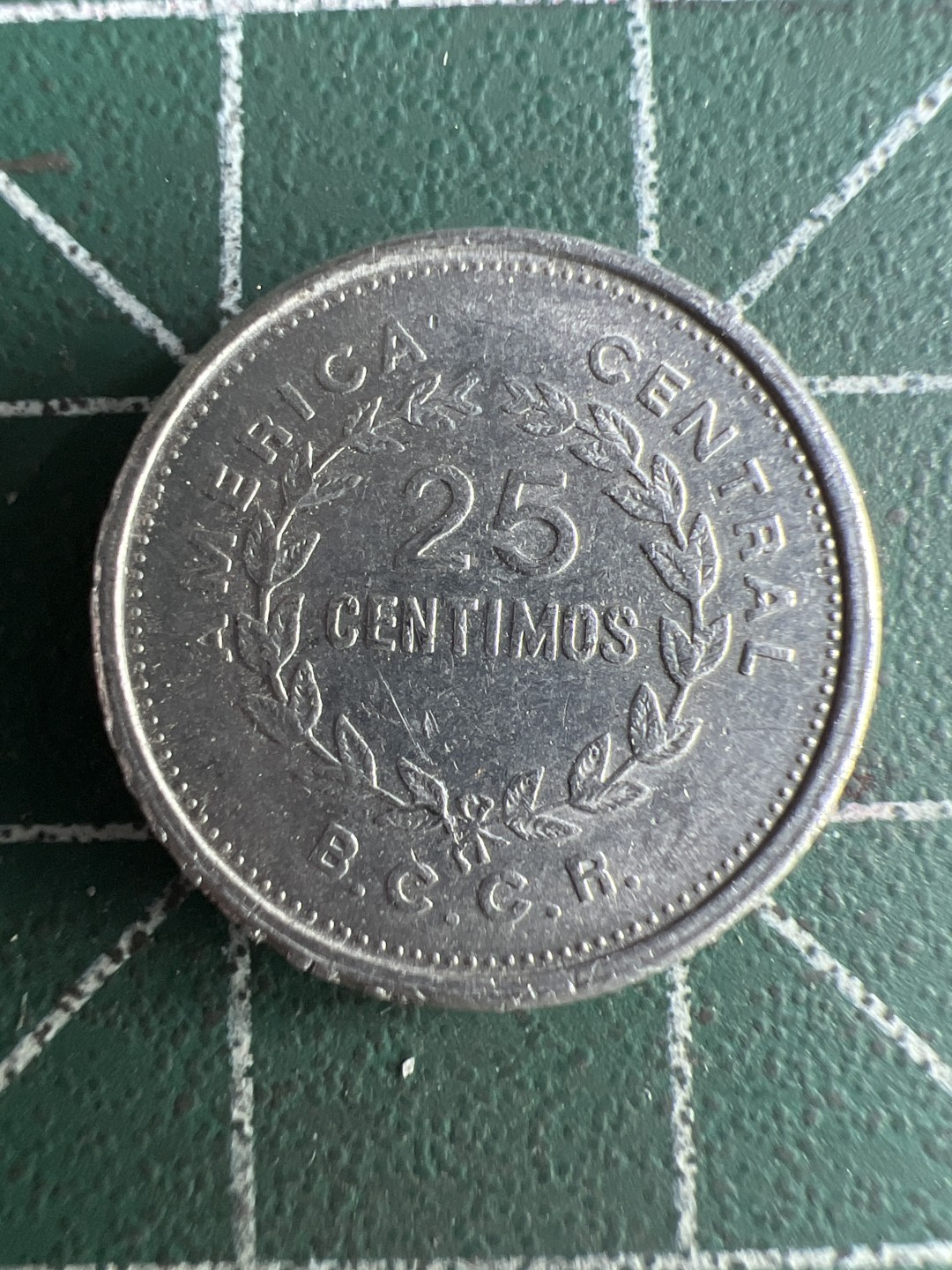 泡泡堂第230期  世界硬币邮票 （无押金，无佣金，捡漏，全场20包邮，偏远地区除外） 哥斯达黎加25分