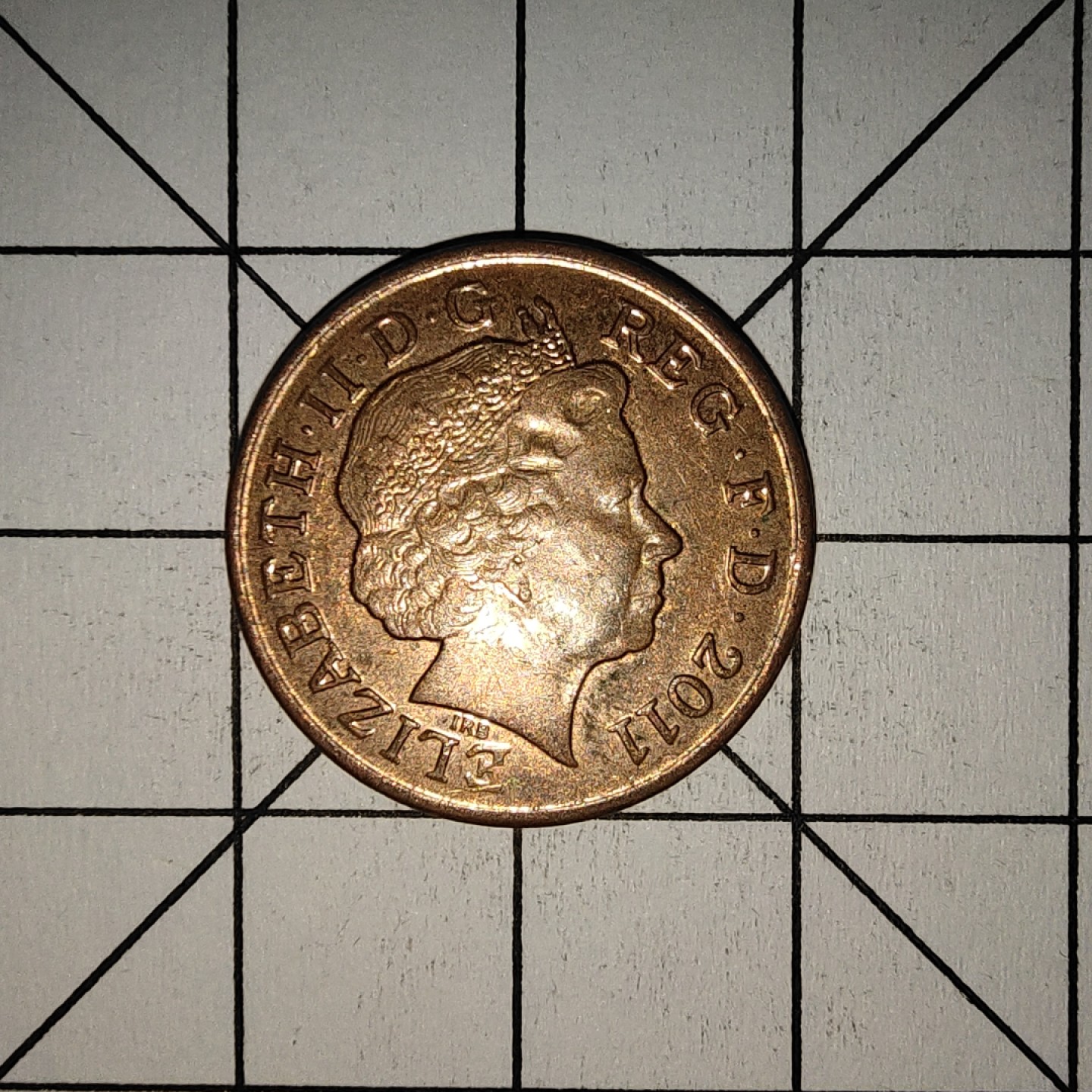 收藏之家世界硬币第9期(满20包邮，可多场累计。捡漏，无押金，无佣金) 英国1芬尼2011年