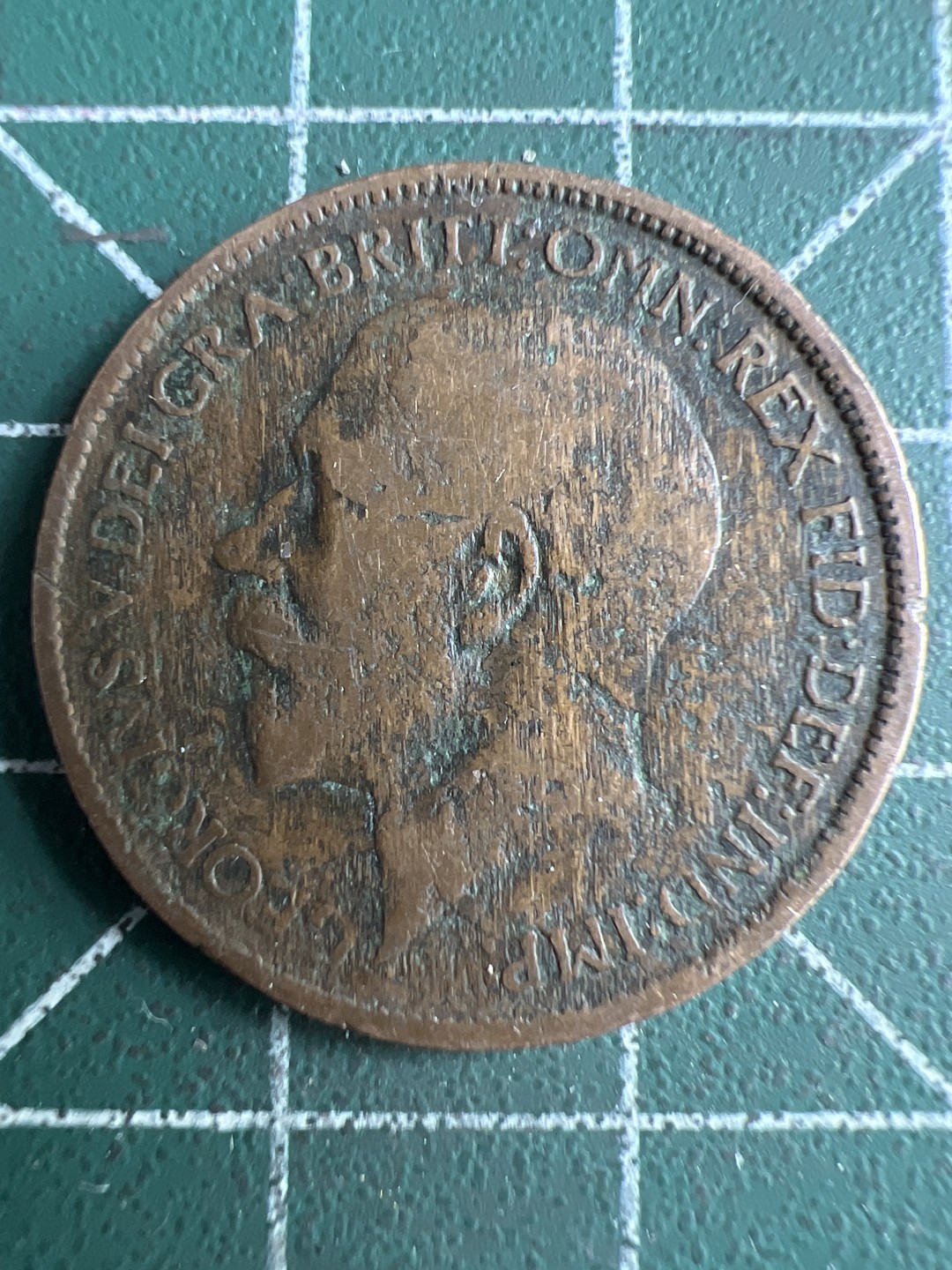 泡泡堂微拍第六十六幕硬币捡漏可累计专场👿👿，零佣金，零押金，累计满二十元包邮，接受代拍业务 乔治五世一便士