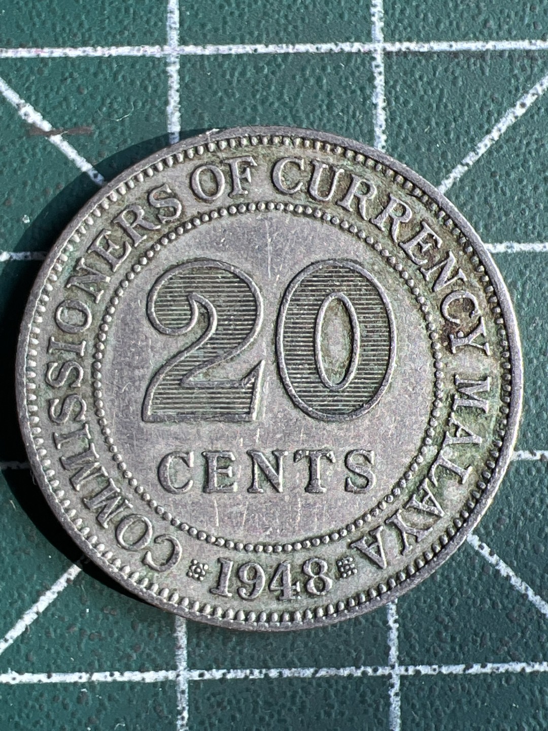 泡泡堂微拍第六十五幕硬币捡漏可累计专场👿👿，零佣金，零押金，累计满二十元包邮，接受代拍业务 英属马来亚乔治六世20分