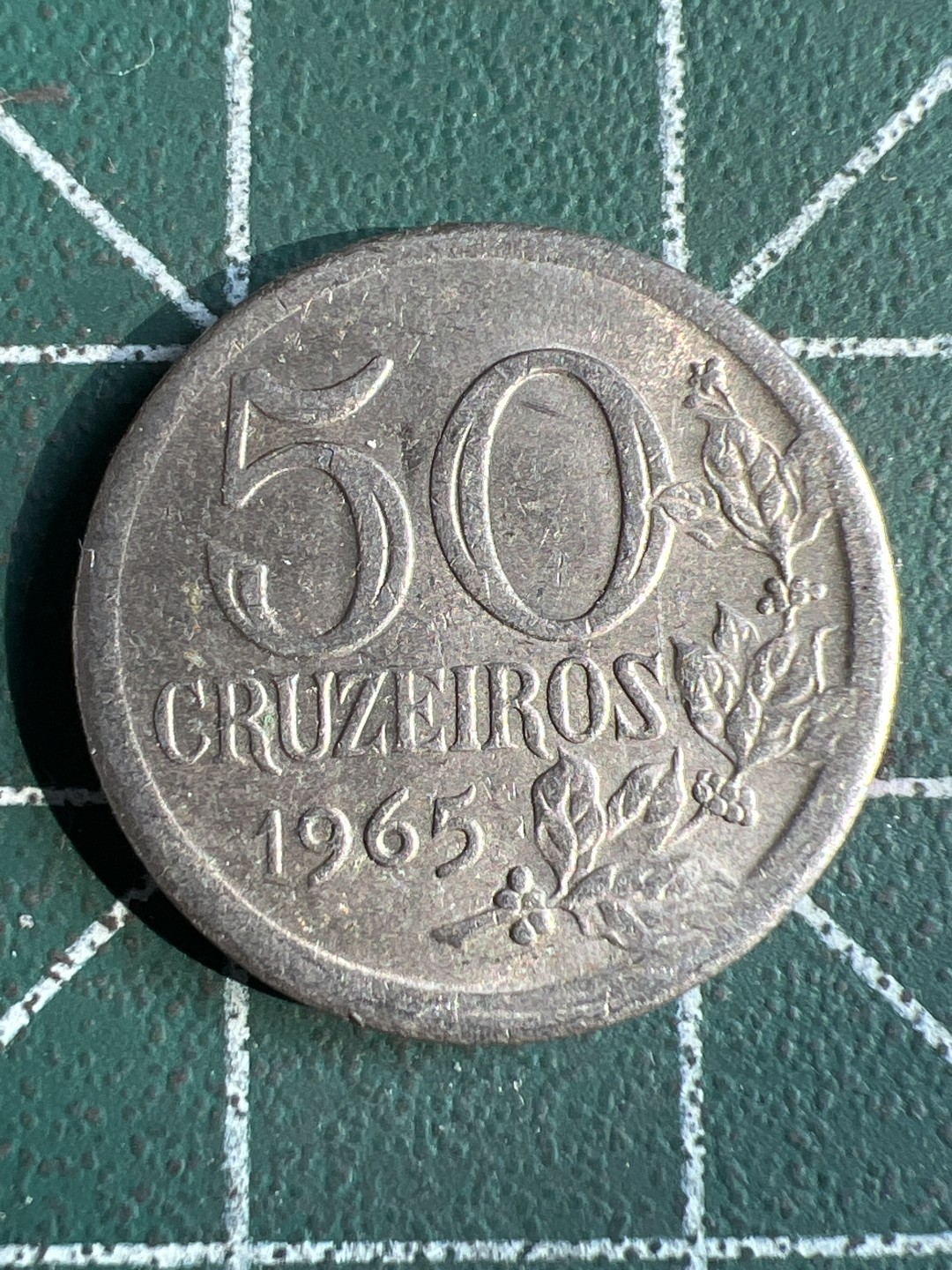 泡泡堂微拍第六十五幕硬币捡漏可累计专场👿👿，零佣金，零押金，累计满二十元包邮，接受代拍业务 巴西50克鲁塞罗