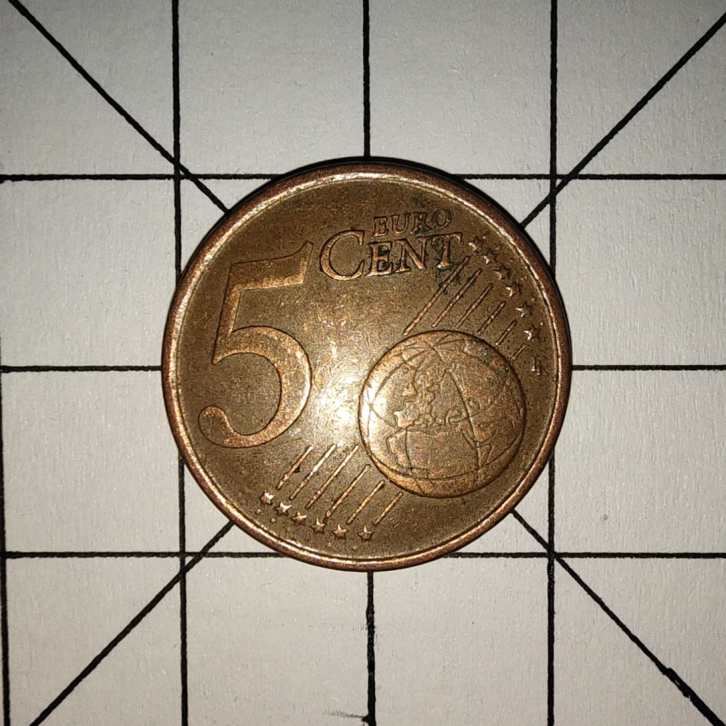 收藏之家世界硬币第9期(满20包邮，可多场累计。捡漏，无押金，无佣金) 意大利5分2002年