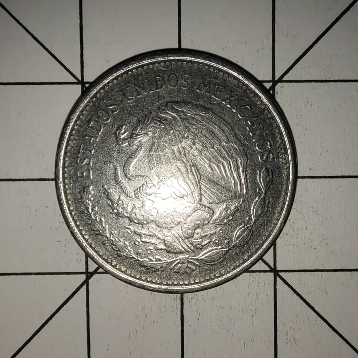 收藏之家世界硬币第9期(满20包邮，可多场累计。捡漏，无押金，无佣金) 墨西哥1比索1984年