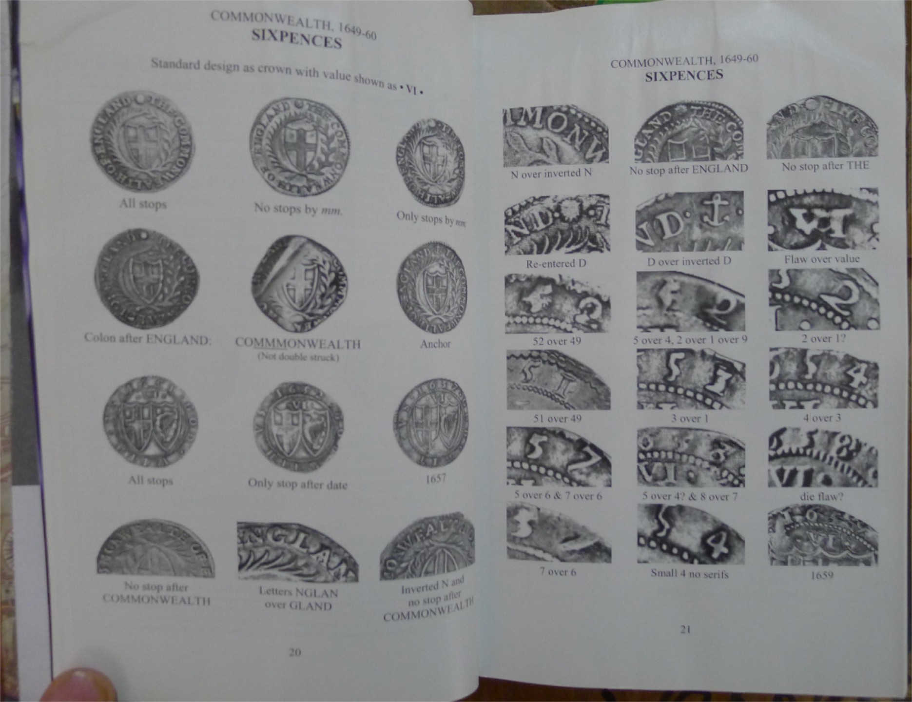 世界钱币章牌书籍专场拍卖第89期 英国银币目录1649-19XX（2020）