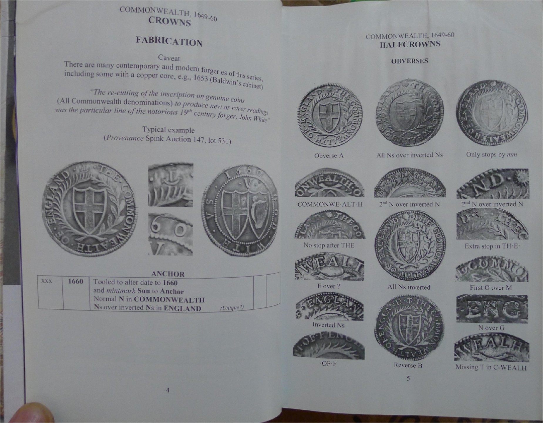世界钱币章牌书籍专场拍卖第89期 英国银币目录1649-19XX（2020）
