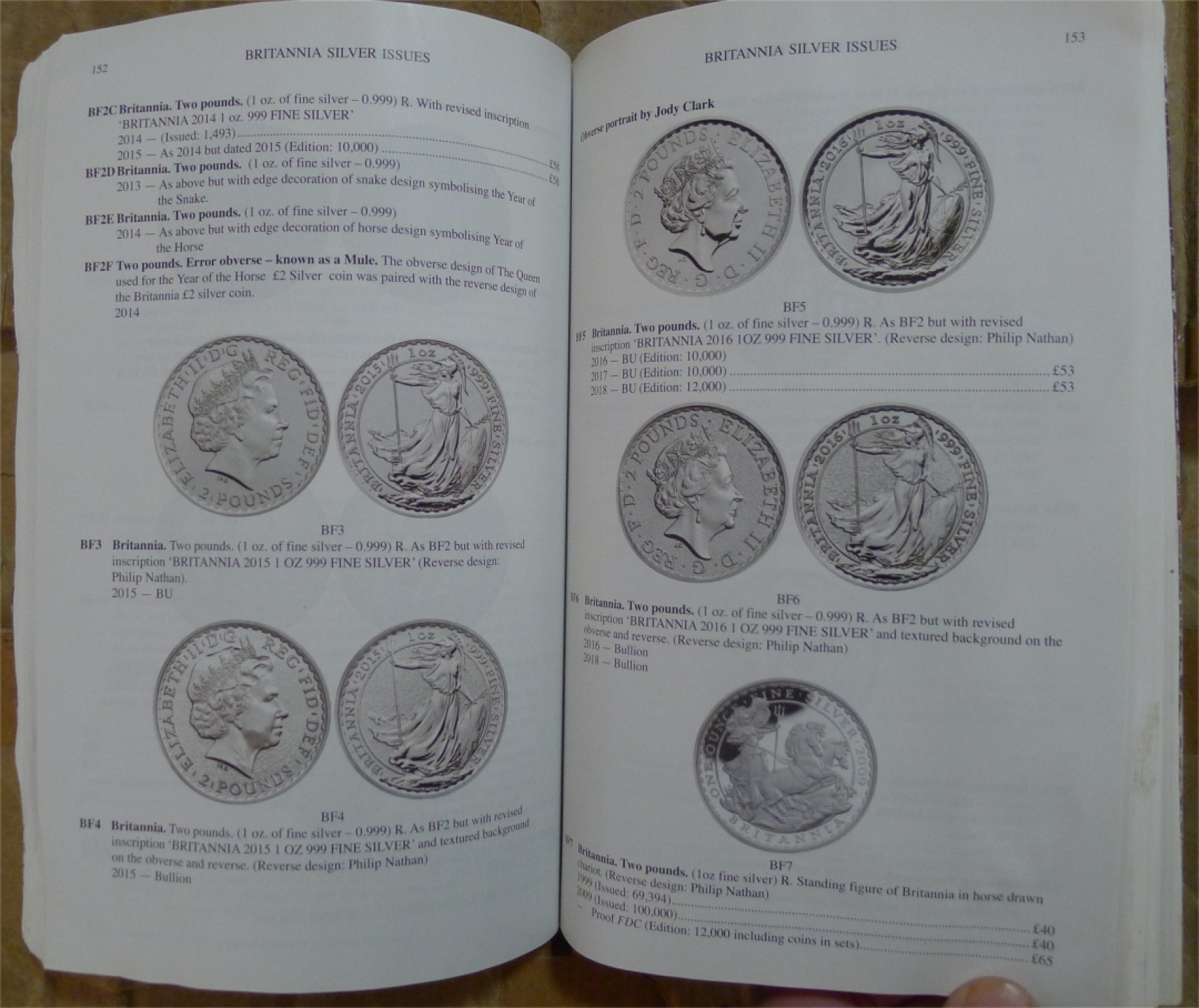 世界钱币章牌书籍专场拍卖第89期 英国硬币目录（1971-2020）