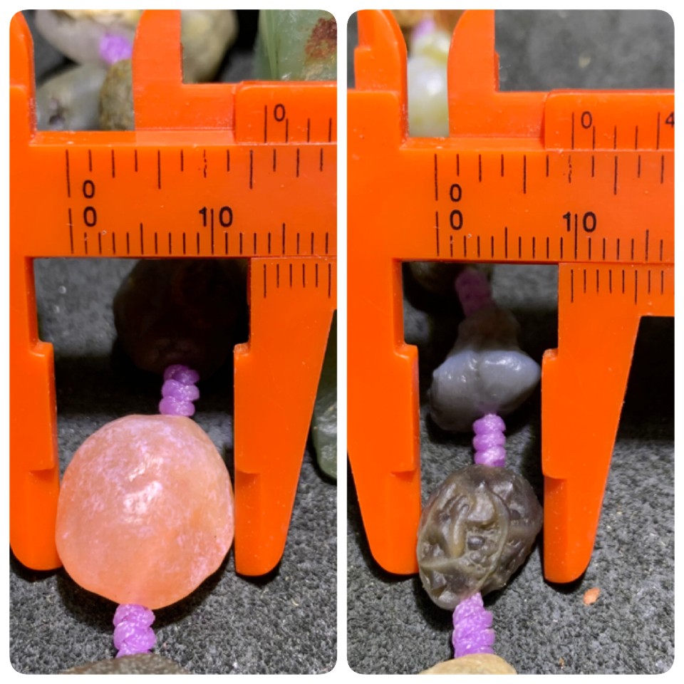精美阿拉善筋脉石项链一条